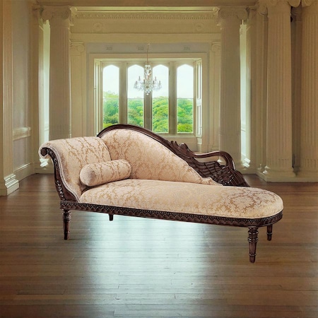 Design Toscano Swan Fainting Couch: Left GR305L